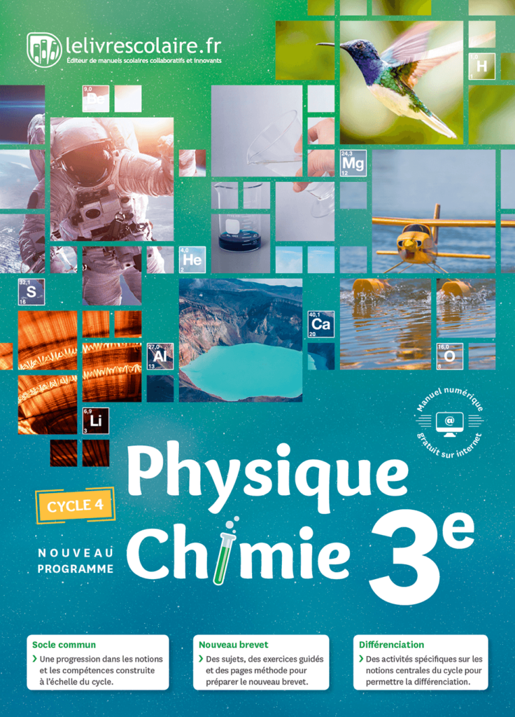 Le Livre Scolaire Physique Chimie Corrigé Le livre scolaire Physique-Chimie 3ème corrigé | Correction Manuel Scolaire
