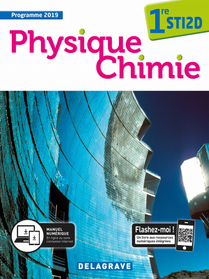 Le Livre Scolaire Physique Chimie Corrigé Physique Chimie 1re STI2D corrigé | Correction Manuel Scolaire