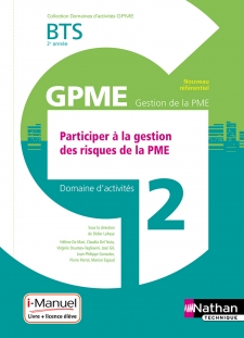 Correction manuel BTS GPME Participer à la gestion des risques de la PME